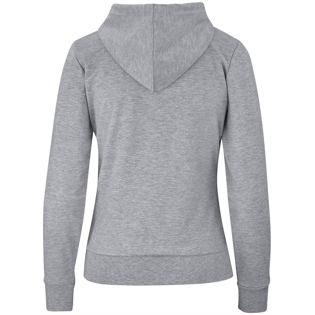 Ladies Omega Hooded Sweater - Grey