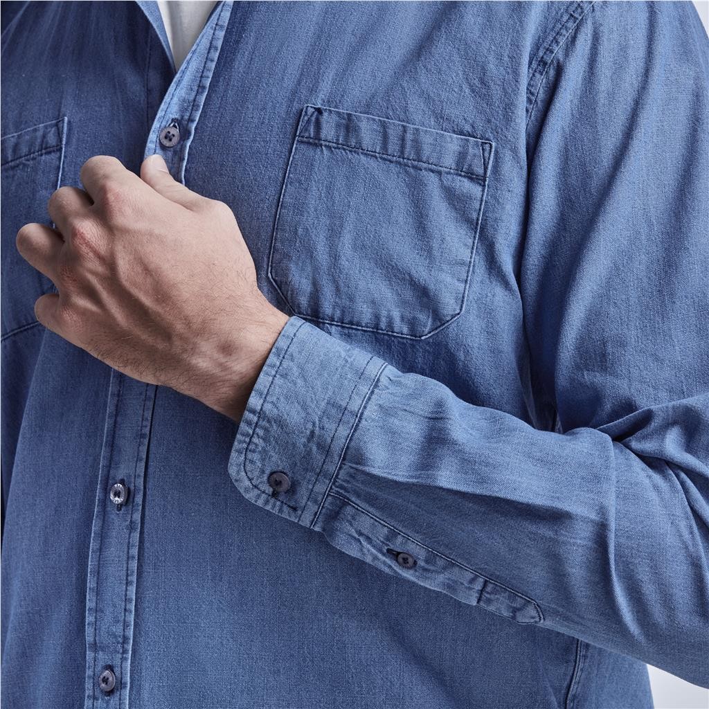 Mens Long Sleeve Eastwood Denim Shirt
