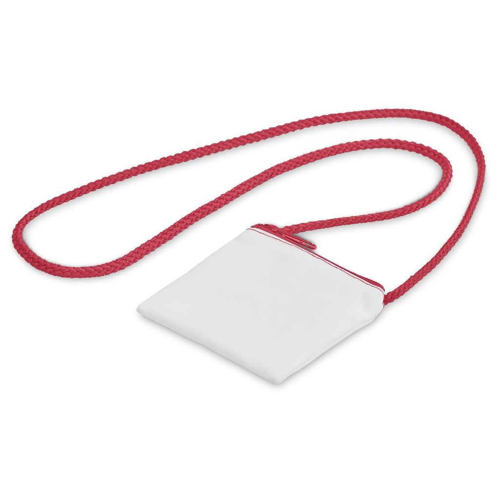 Pre-Production Sample Hoppla Sani Tuck Money Neck Pouch