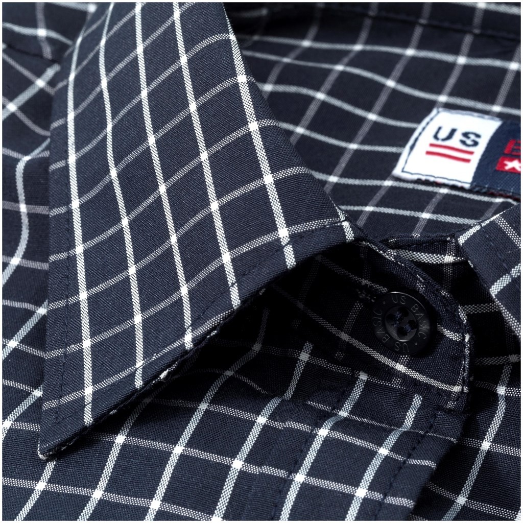 Ladies Long Sleeve Aston Shirt - Navy