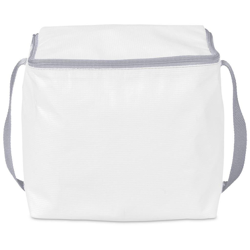 Pre-Production Sample Hoppla Quebec Recycled PET Stitch-Bond 12 Can Cooler