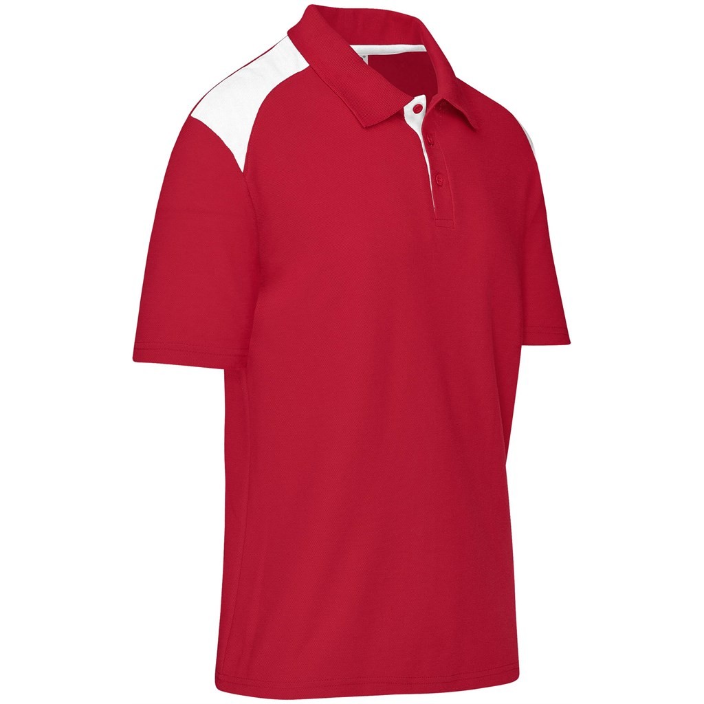 Mens Apex Golf Shirt - Red