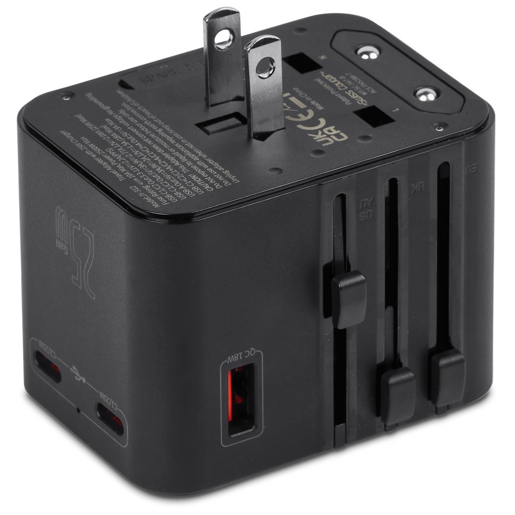 Swiss Cougar Dubrovnik World Travel Adaptor