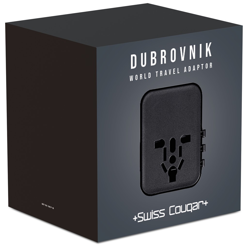 Swiss Cougar Dubrovnik World Travel Adaptor