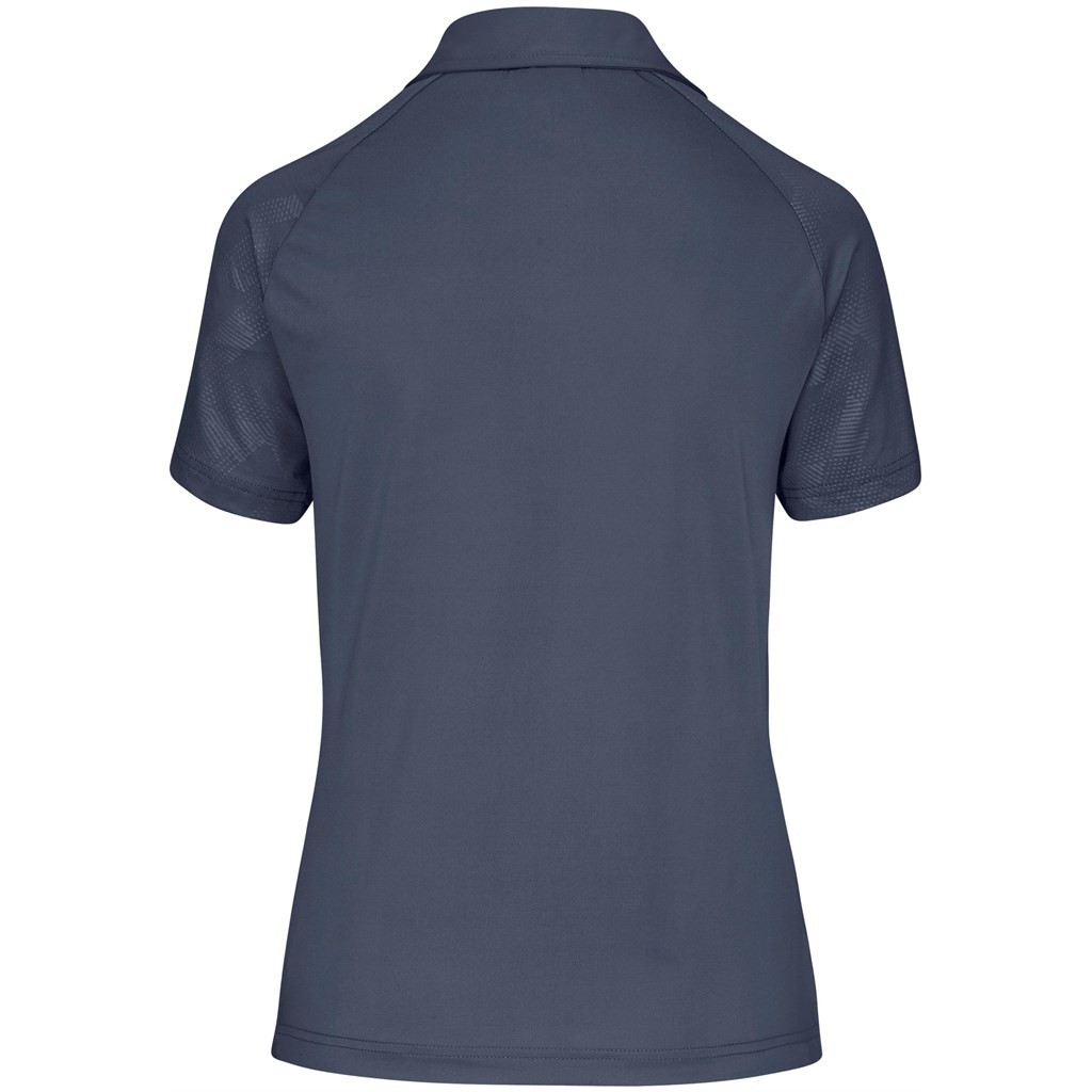 Ladies Santorini Golf Shirt - Grey