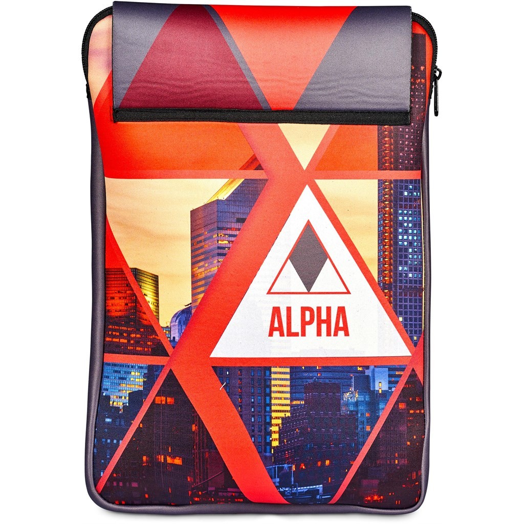 Pre-Production Sample Hoppla Grotto Neoprene Laptop Sleeve with Mouse Pad – 13-14 inch