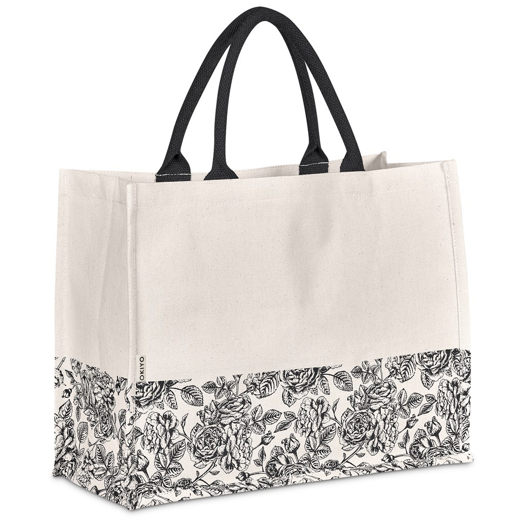 Okiyo Hana Printed Cotton Tote