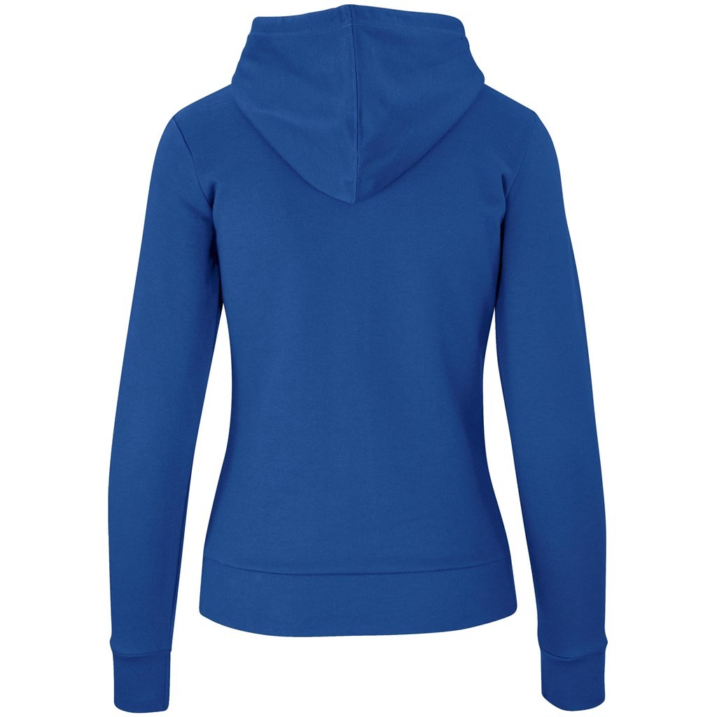 Ladies Bravo Hooded Sweater - Blue