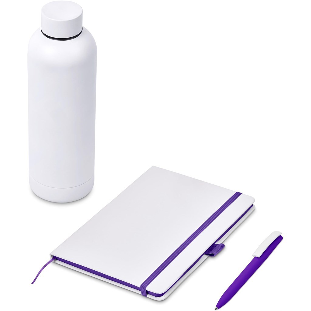 Clark White Gift Set - Purple