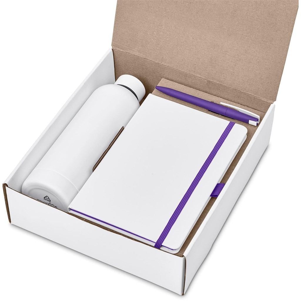 Clark White Gift Set - Purple