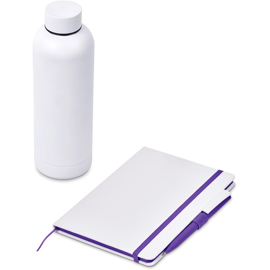Clark White Gift Set - Purple