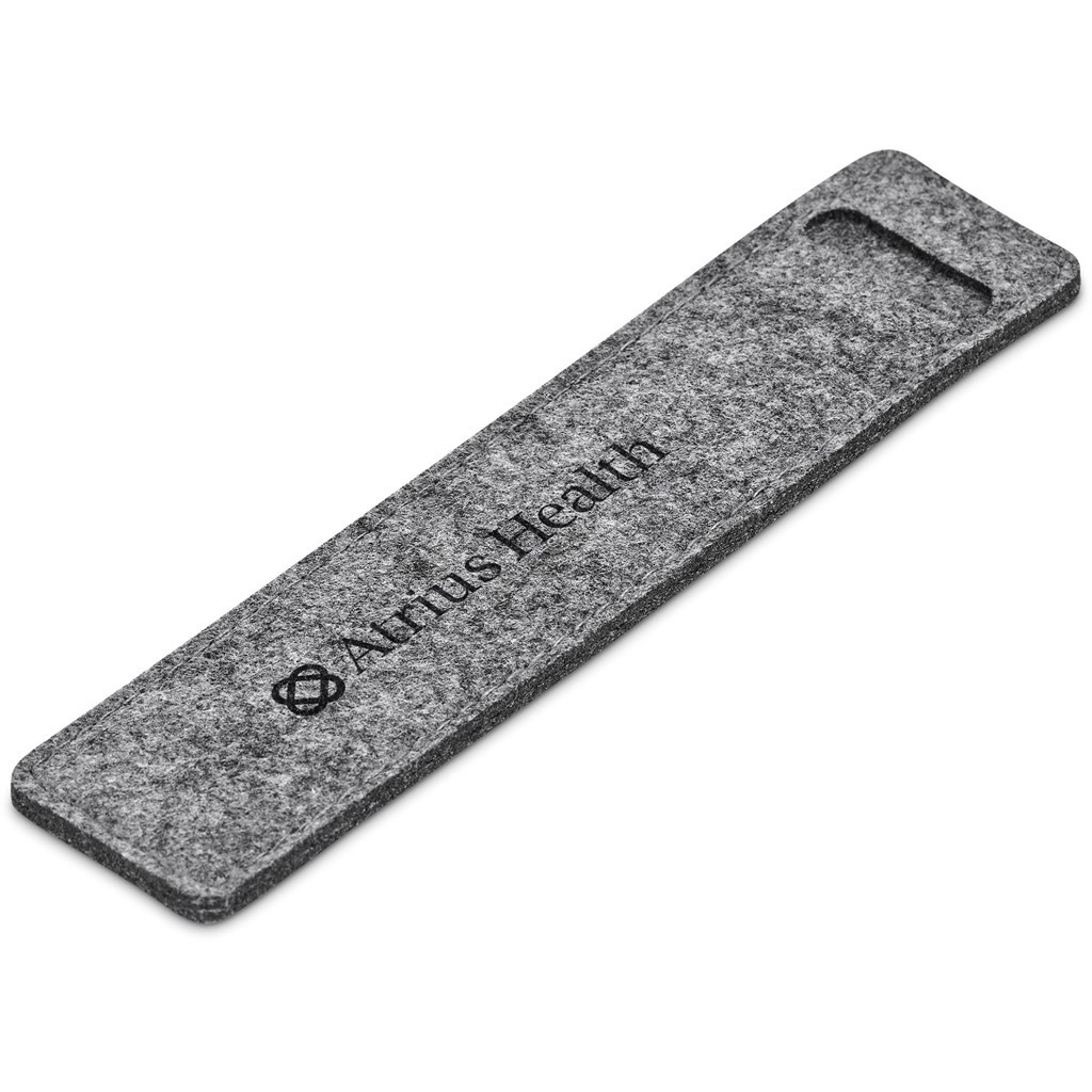 Sparkle Ball Pen In Felt Pouch