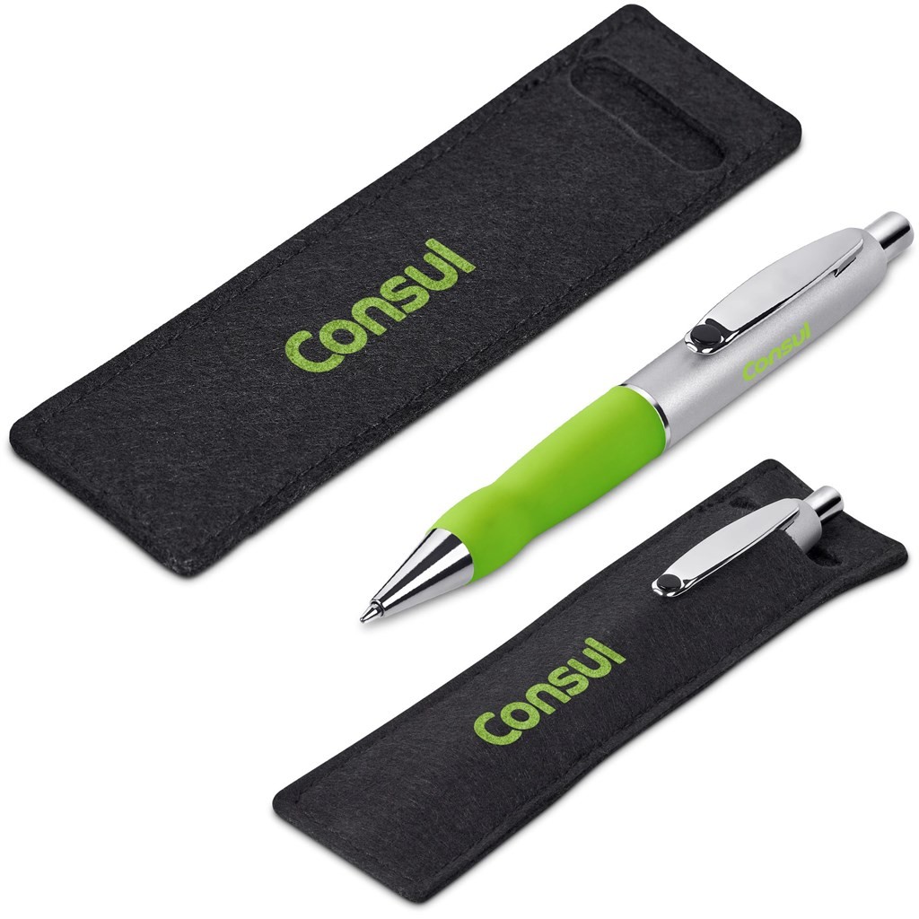 Altitude Turbo Tide Ball Pen in Felt Pouch