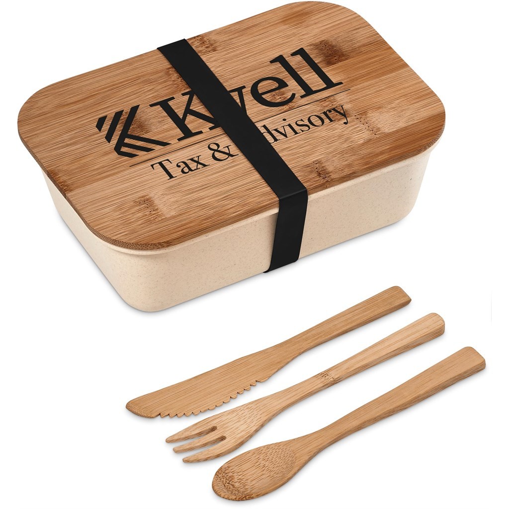 Kooshty Natura Plus Bamboo Fibre Lunch Box Set