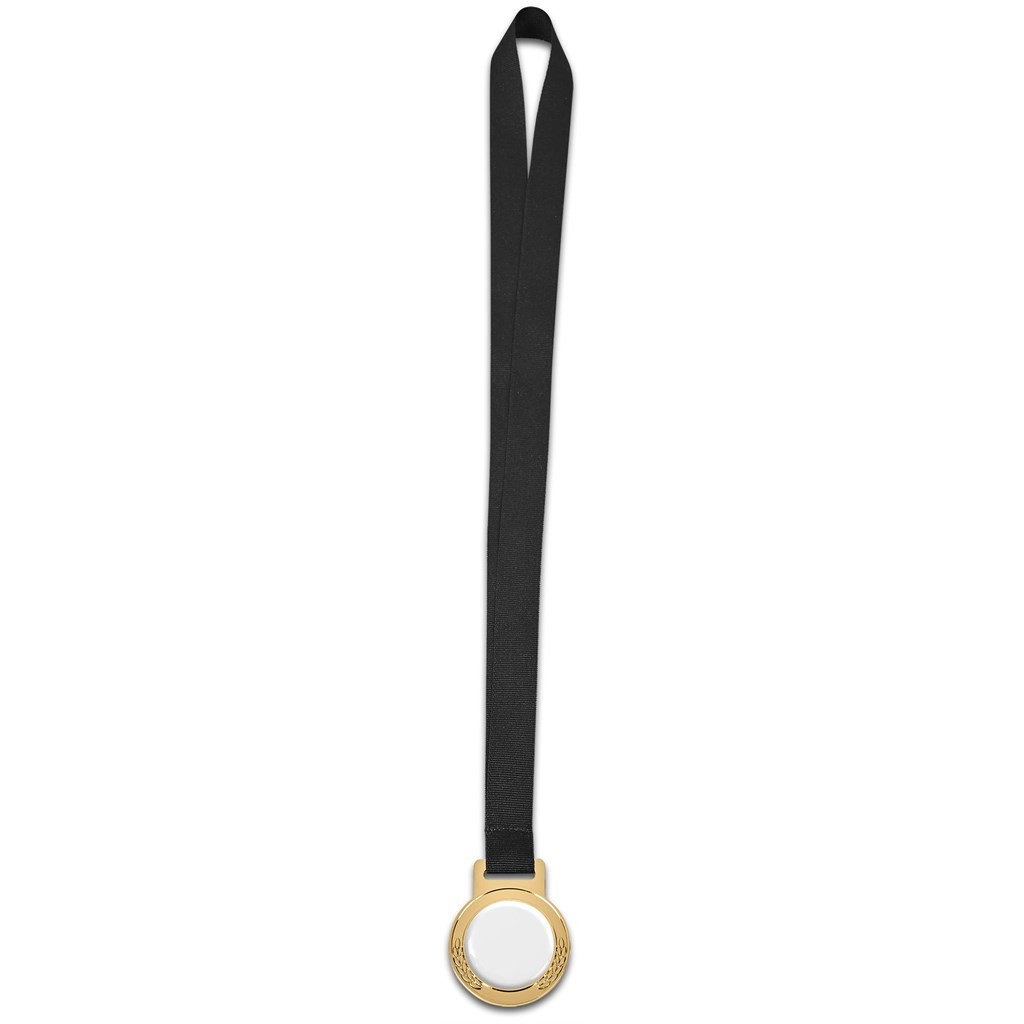 Altitude Achiever Medal With Black Petersham Lanyard