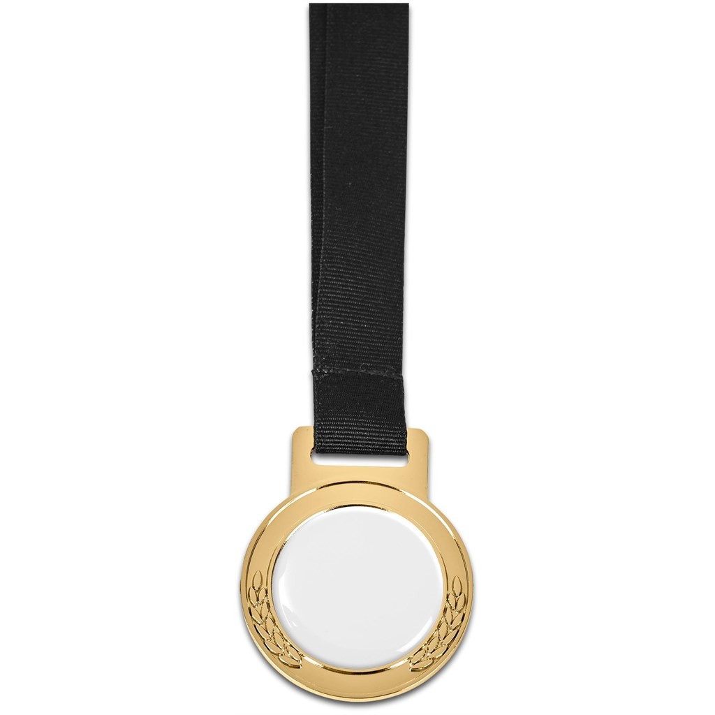 Altitude Achiever Medal With Black Petersham Lanyard