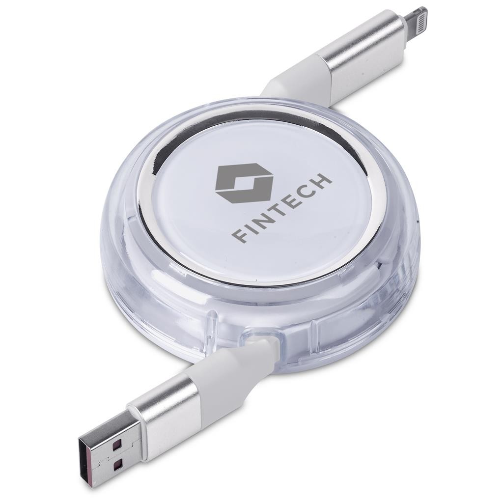 Swiss Cougar Luanda 4-in-1 Retractable Fast Charge 240W Power Delivery Cable