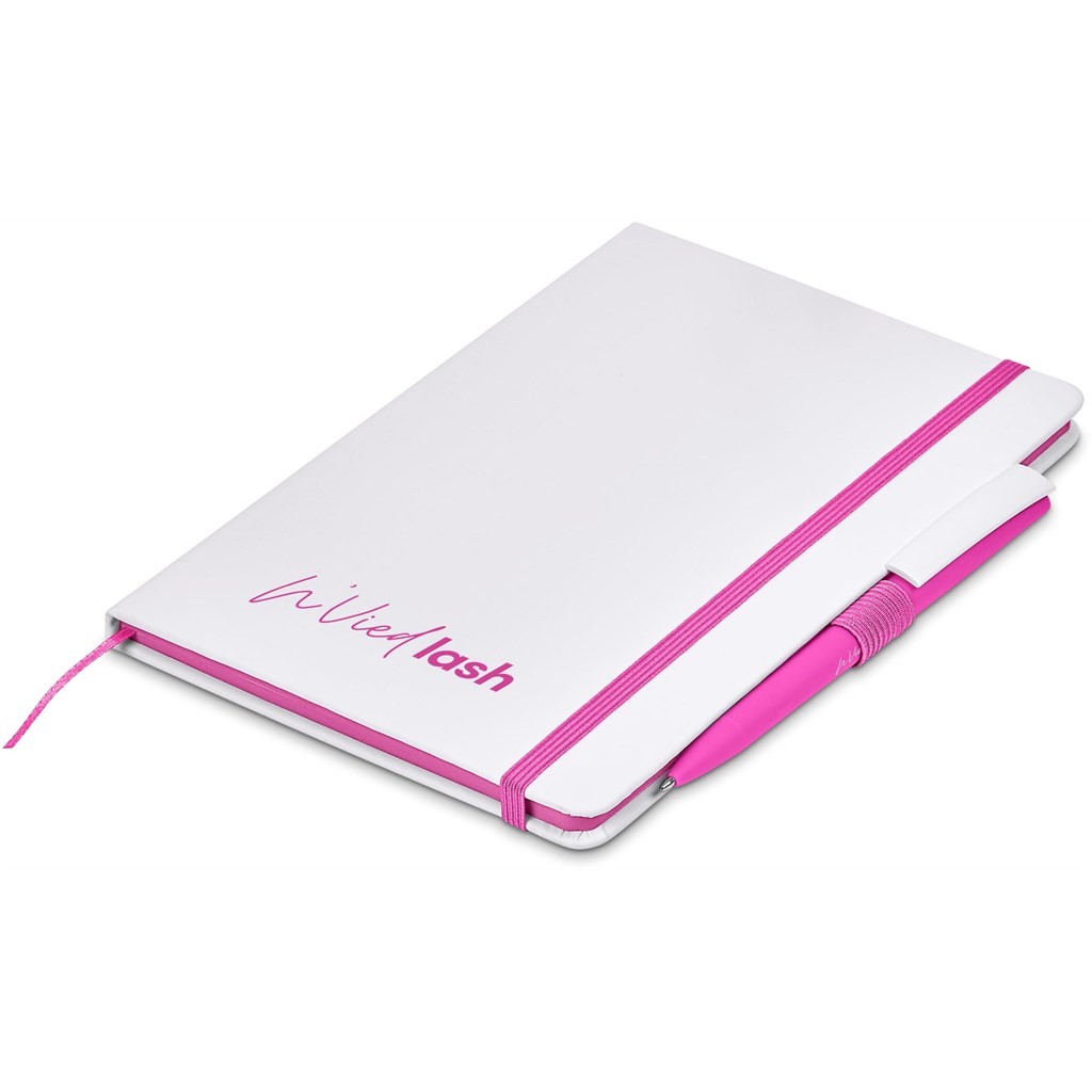 Olson Notebook & Pen Set - Pink
