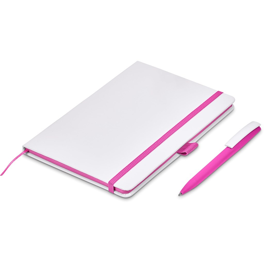 Olson Notebook & Pen Set - Pink