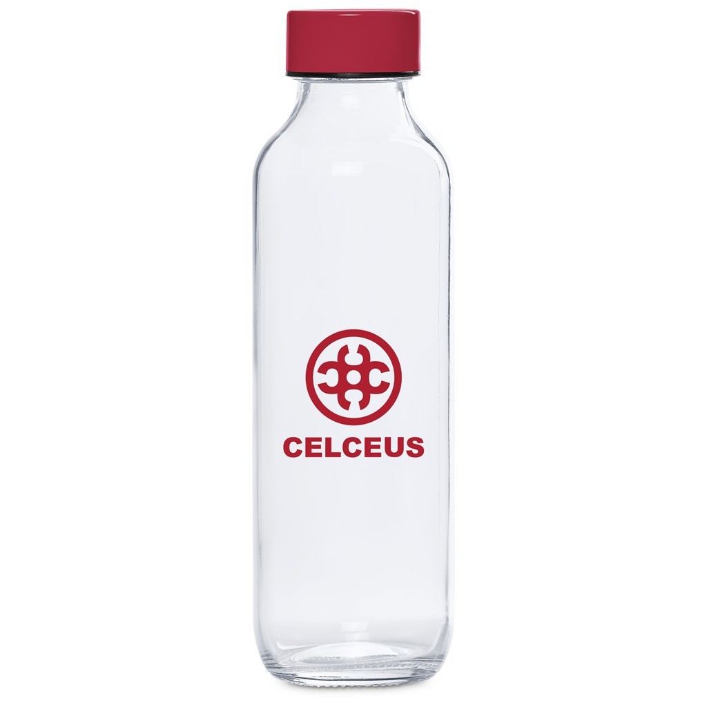 Kooshty Gladiola Glass Water Bottle - 500ml