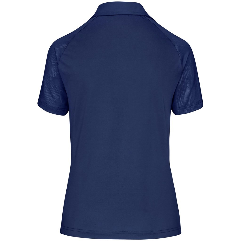 Ladies Santorini Golf Shirt - Navy