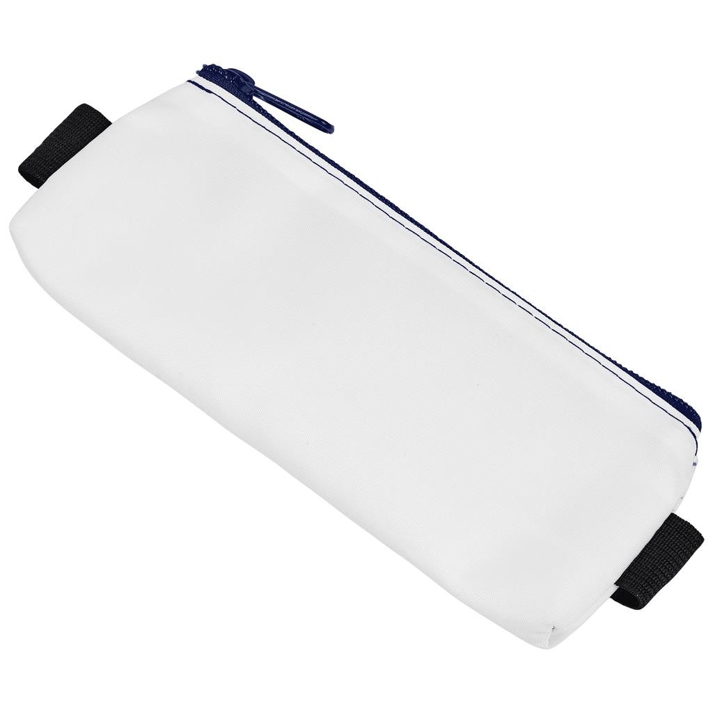 Pre-Production Sample Hoppla Lagoon Polyester Pencil Case To Fit Over An A5 Notebook