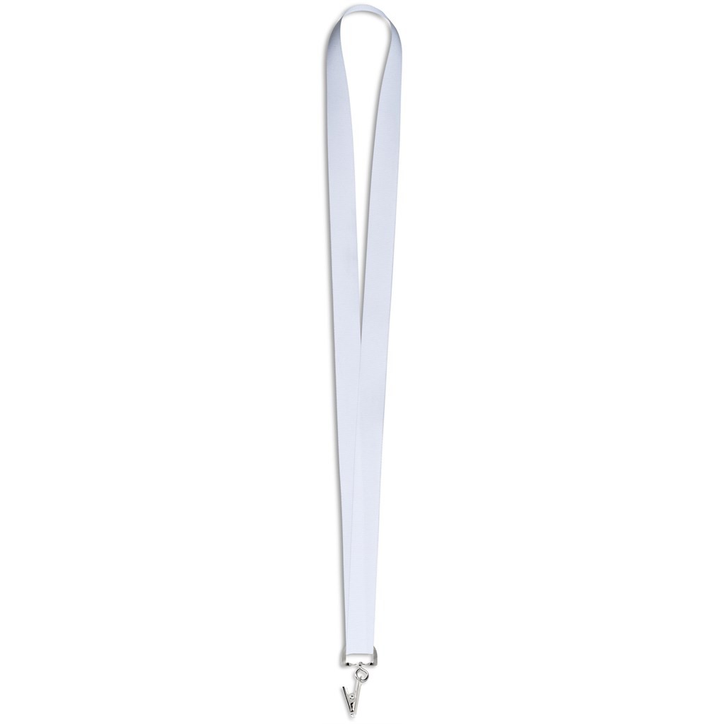 Altitude Crocodile Clip Double-Sided Sublimation Petersham Lanyard