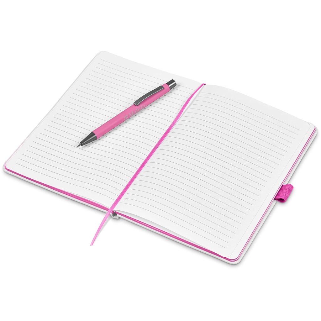 Duncan Notebook & Pen Set - Pink