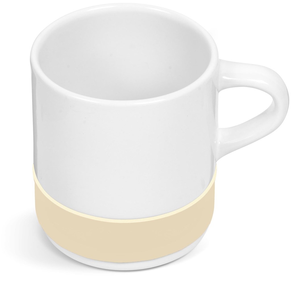 Kooshty Kaleido Sublimation Ceramic Mug - 320ml - Cream