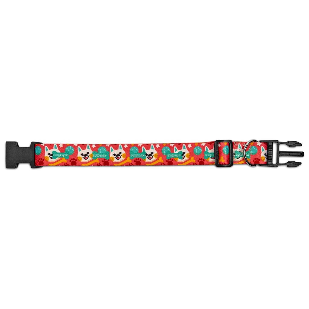 Pre-Printed Sample Hoppla Rambo Polyester Dog Collar