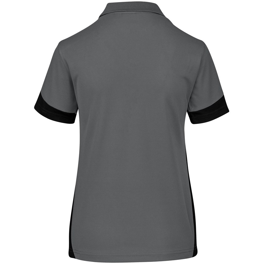 Ladies Talon Golf Shirt - Grey