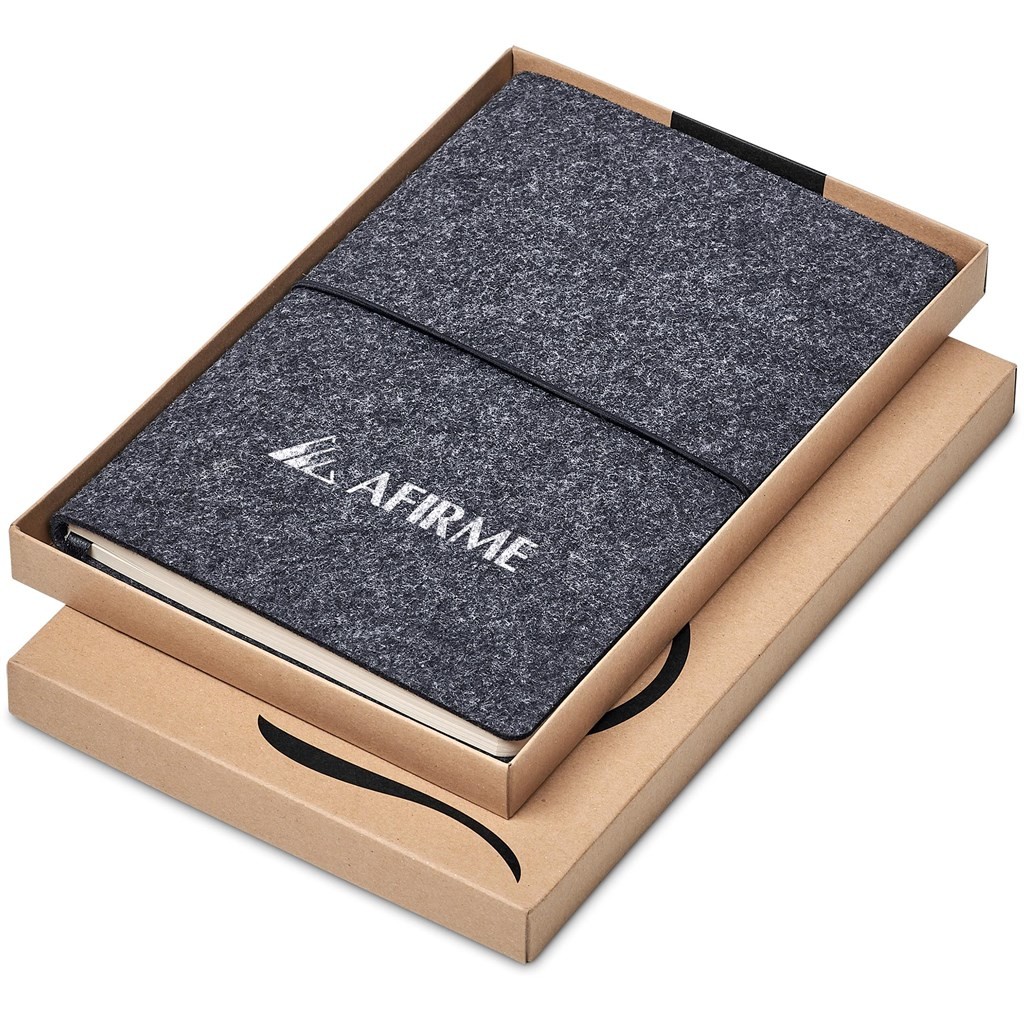 Okiya Rika Recycled Felt Soft Cover notebook
