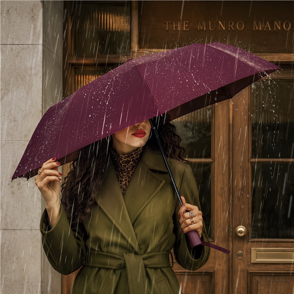 Serendipio Milestone Auto-Open Compact Umbrella