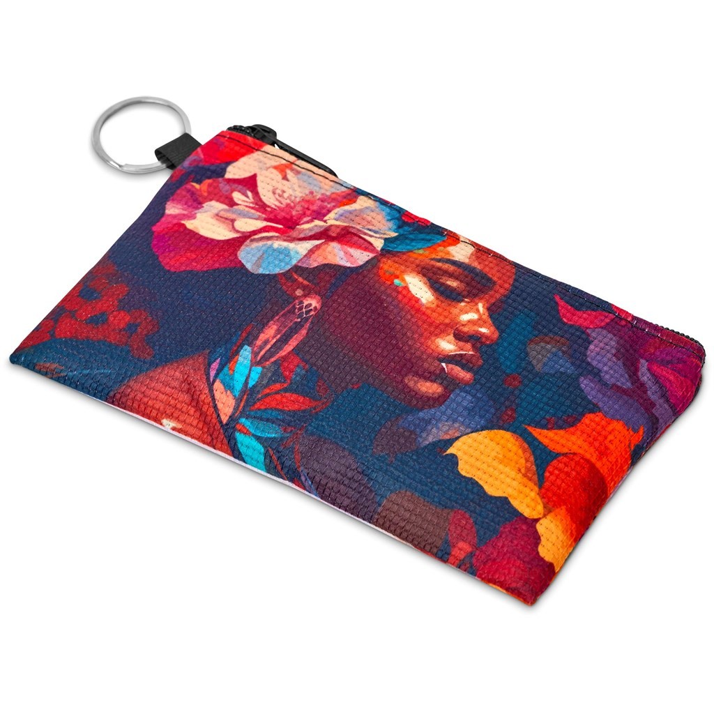 Pre-Printed Sample Hoppla Tammy Recycled PET Credit Card & Coin Purse