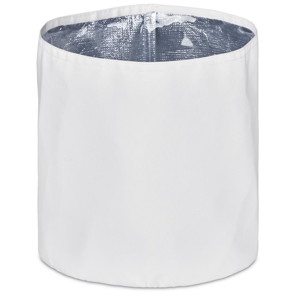 Pre-Production Sample Hoppla Coldford Polyester Collapsible Ice Bucket