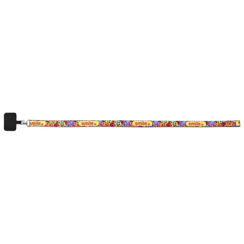 Altitude Turaco Double-Sided Sublimated Satin Crossbody Phone Strap