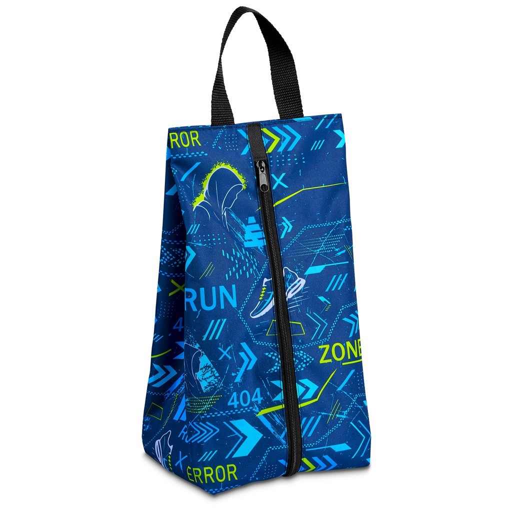 Pre-Production Sample Hoppla Spikes Polyester Shoe Bag