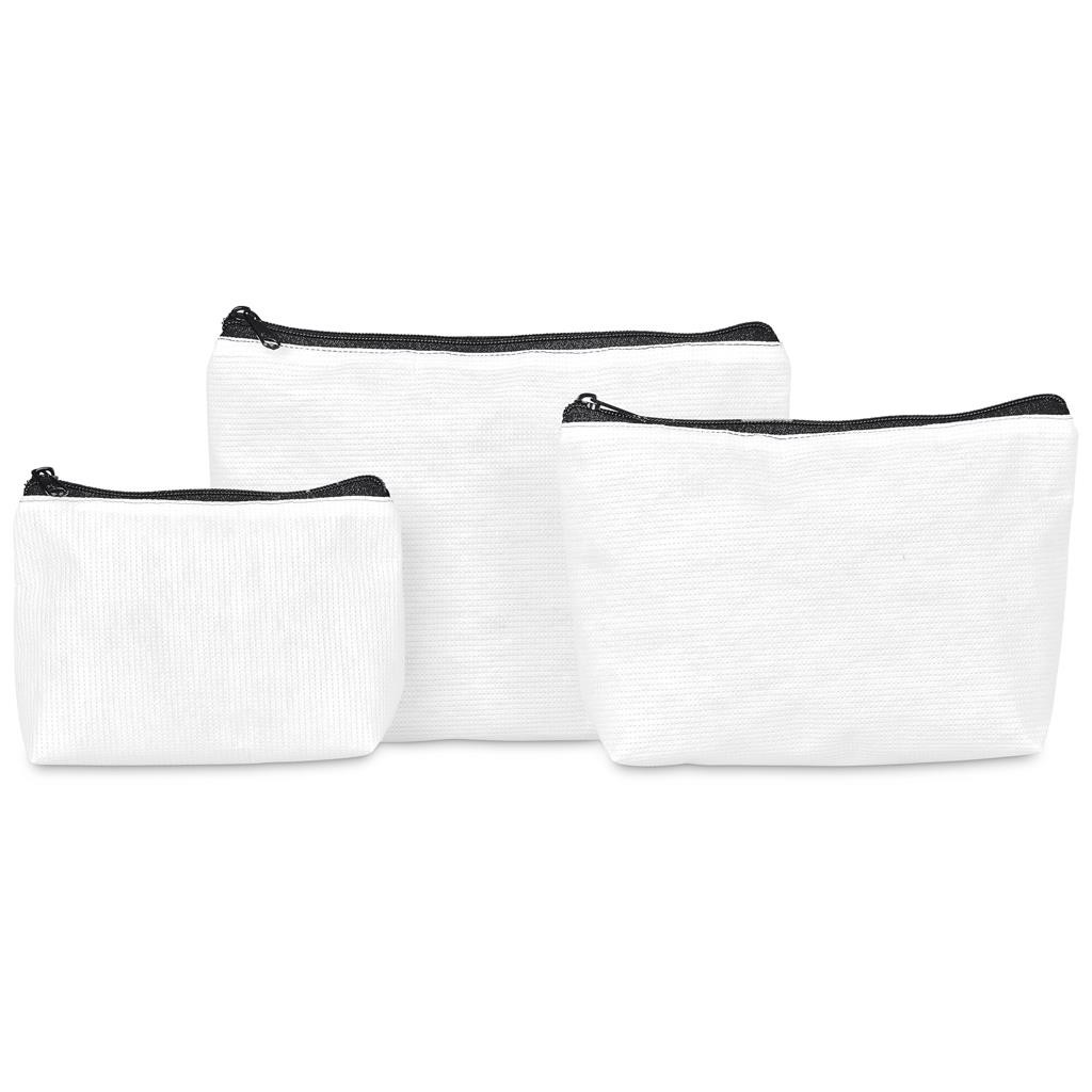 Pre-Production Sample Hoppla Leanne Recycled PET Stitch-Bond Midi Toiletry Bag