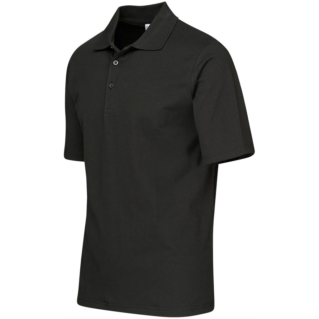 Mens Cardinal Golf Shirt - Black