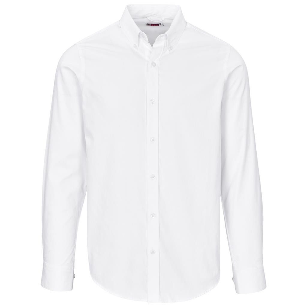 Mens Long Sleeve Brushed Cotton Twill Moderna Shirt