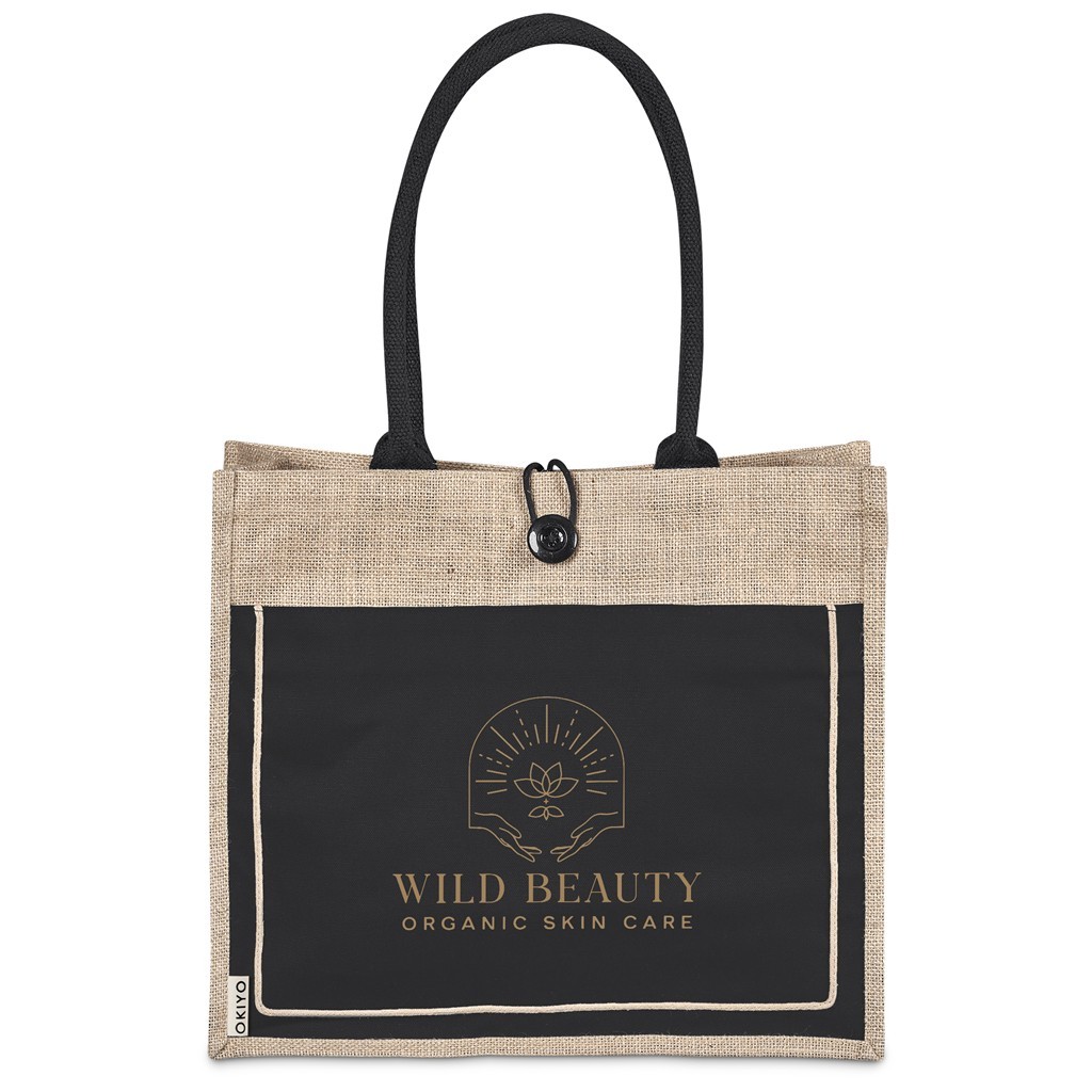 Okiyo Umi Jute & Cotton Tote