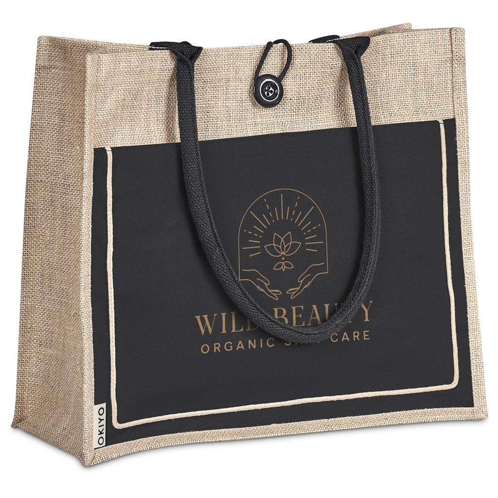 Okiyo Umi Jute & Cotton Tote