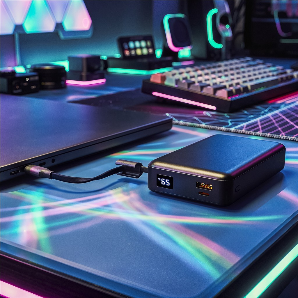 Swiss Cougar Salzburg Fast Charge 65W PD & QC Power Bank - 15 000mAh