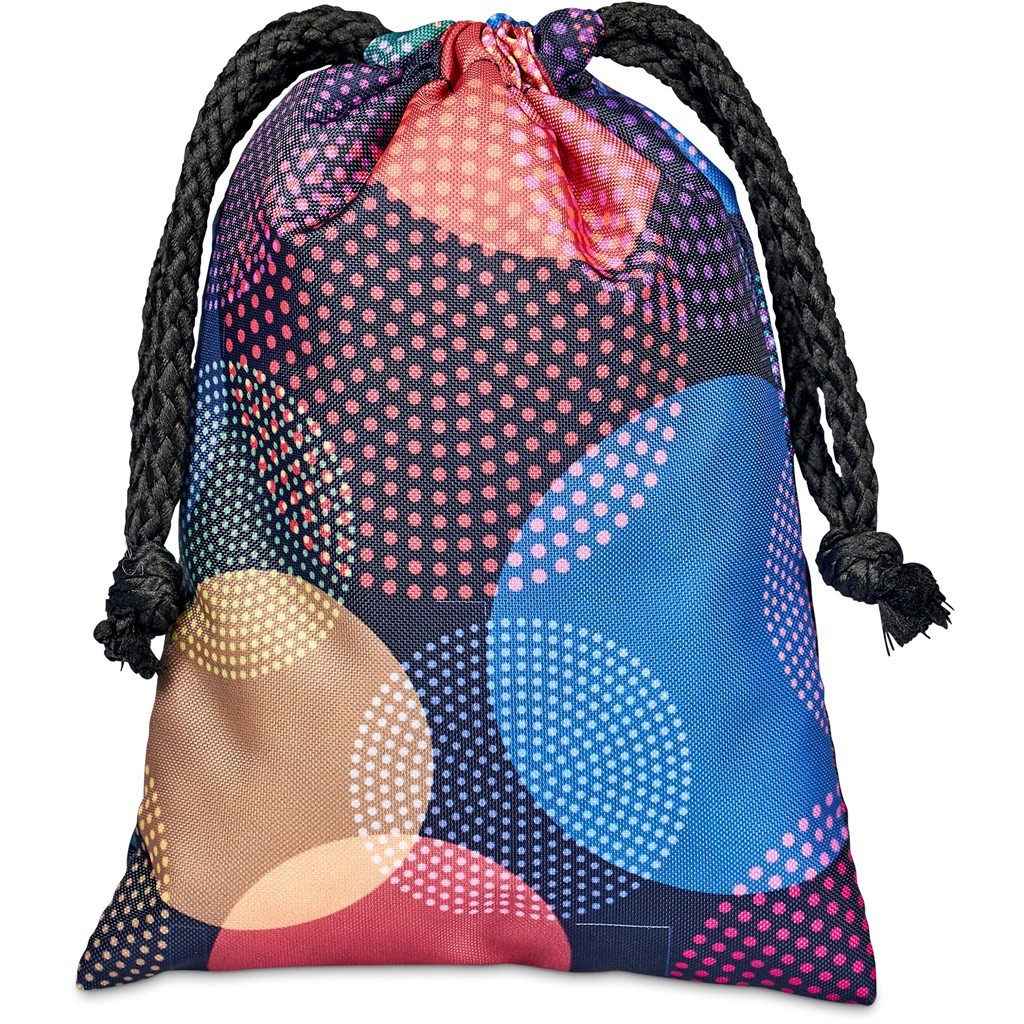 Pre-Printed Sample Hoppla Atlantic Mini Polyester Drawstring Pouch
