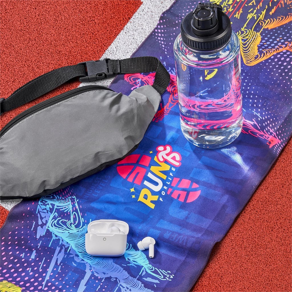 Pre-Production Sample Hoppla Relay Sports Towel - Single Sided