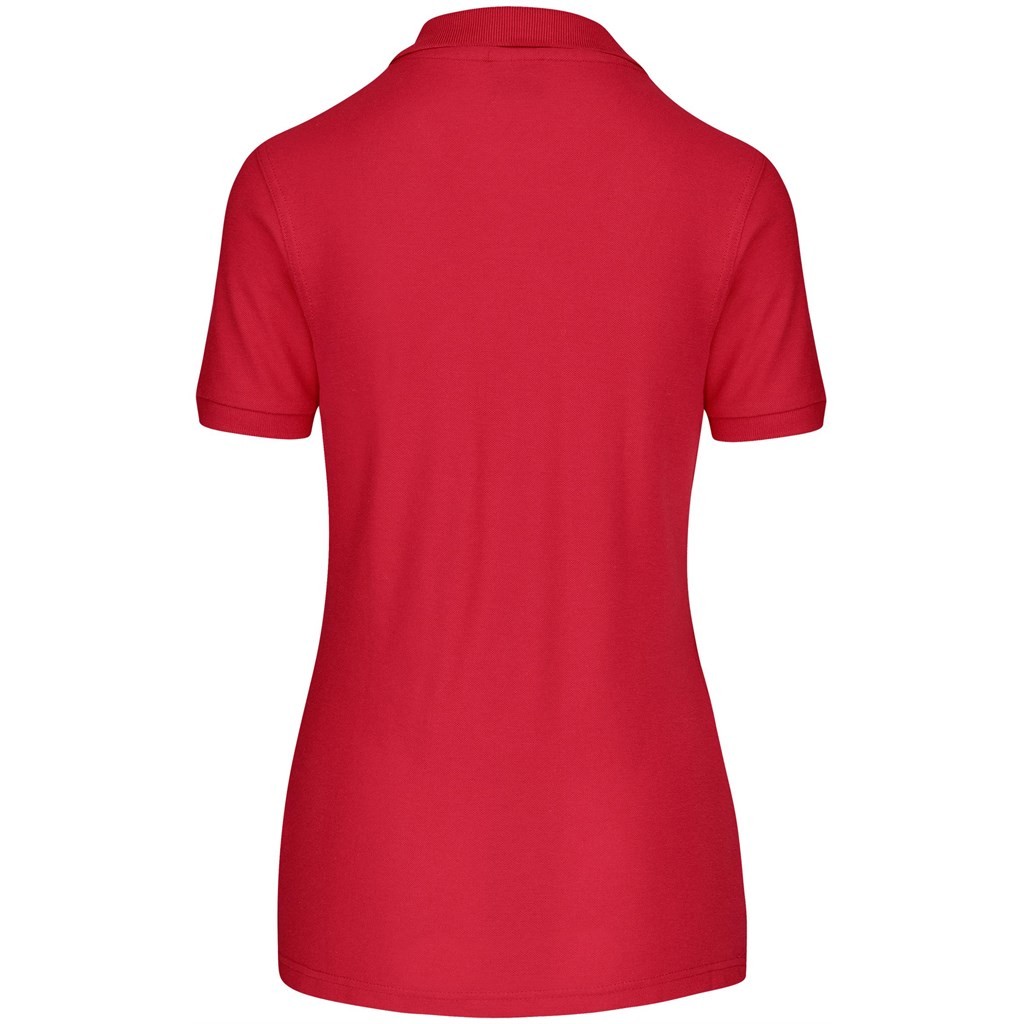 Ladies Boston Golf Shirt - Red