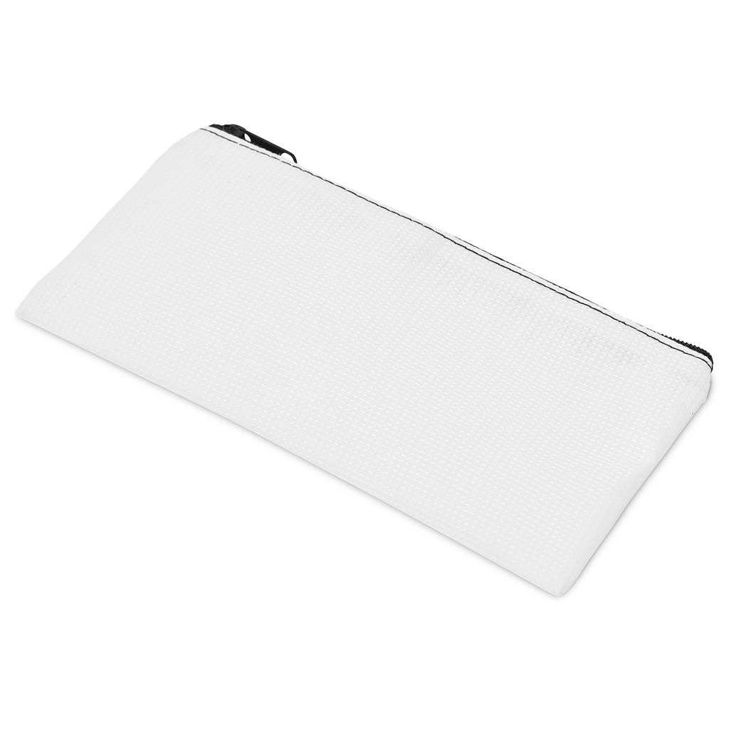 Pre-Production Sample Hoppla Junior Recycled PET Stitch-Bond Pencil Case