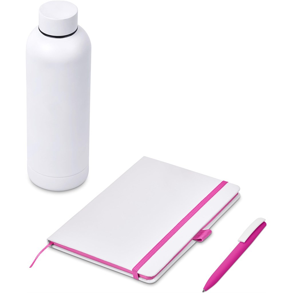 Clark White Gift Set - Pink