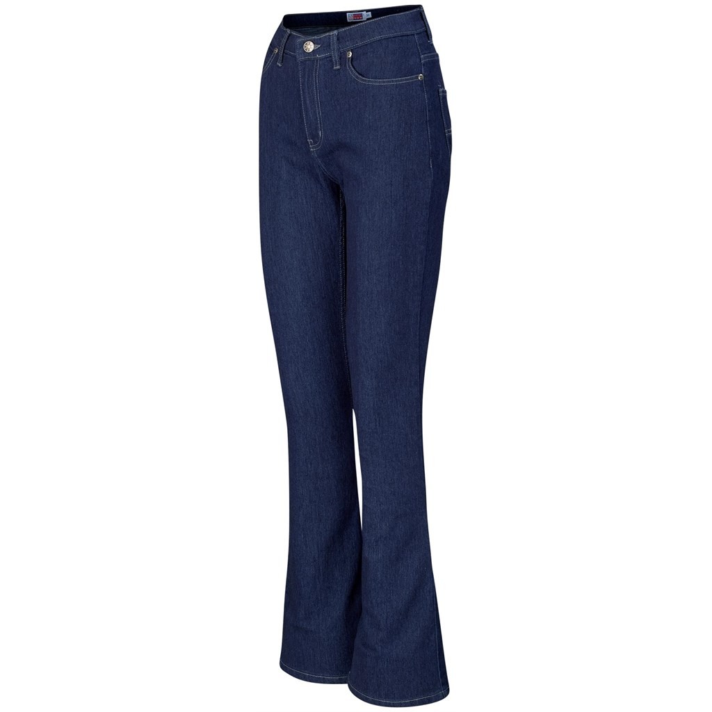 Ladies Bootleg Sierra Jeans - Navy