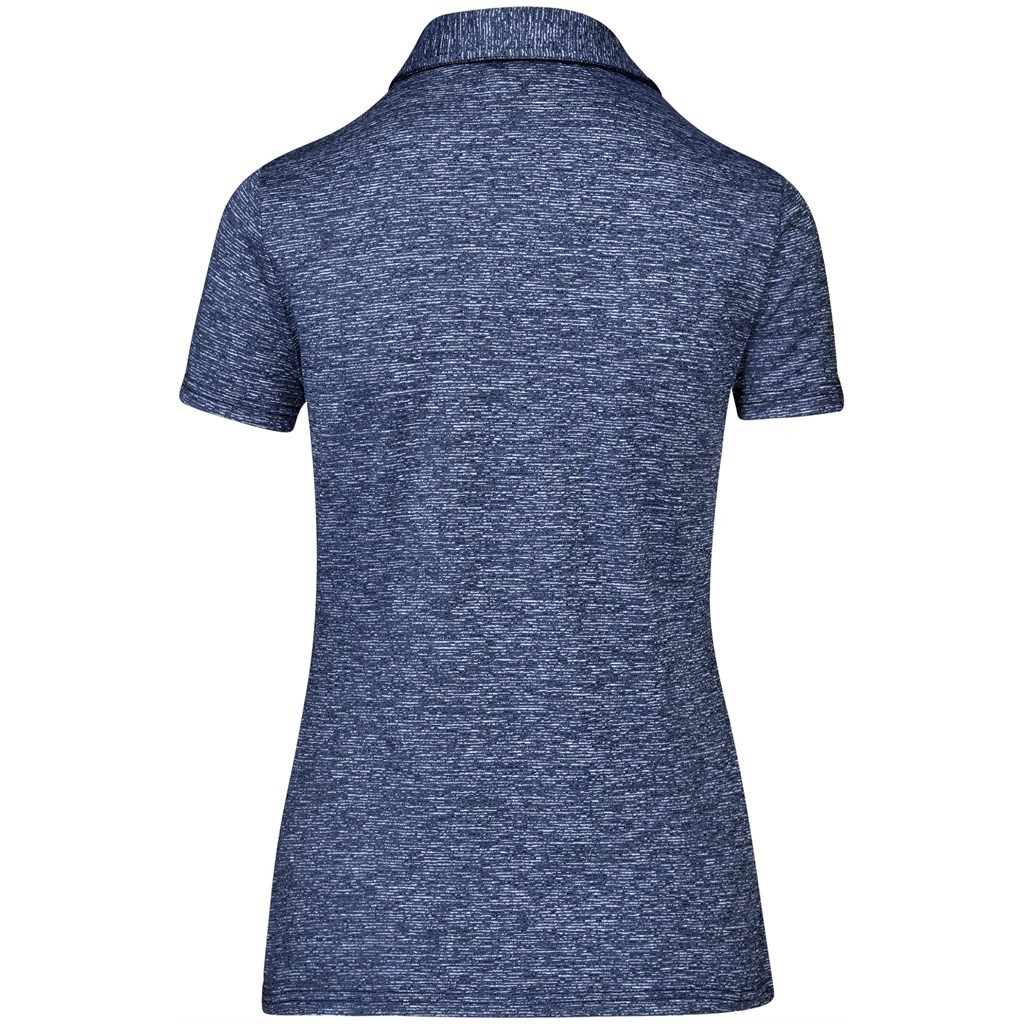 Ladies Echo Golf Shirt - Royal Blue
